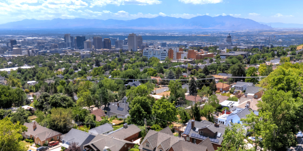 The Avenues neighborhood in Salt Lake City Utah