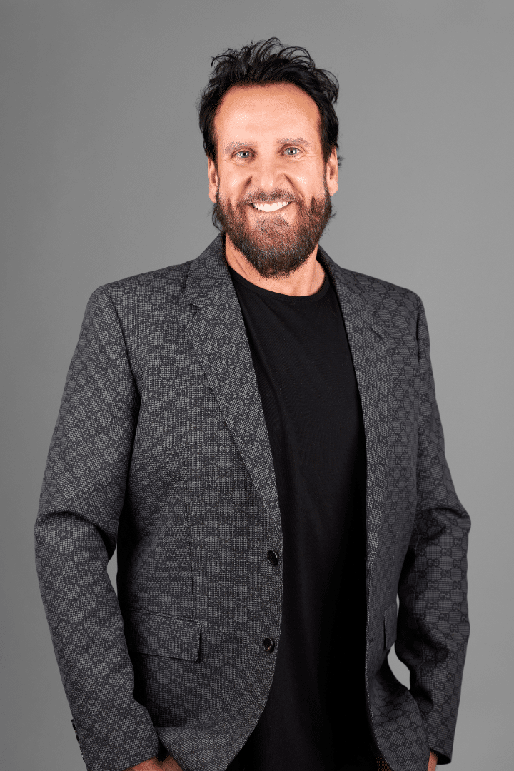 Joel Carson dark jacket photo