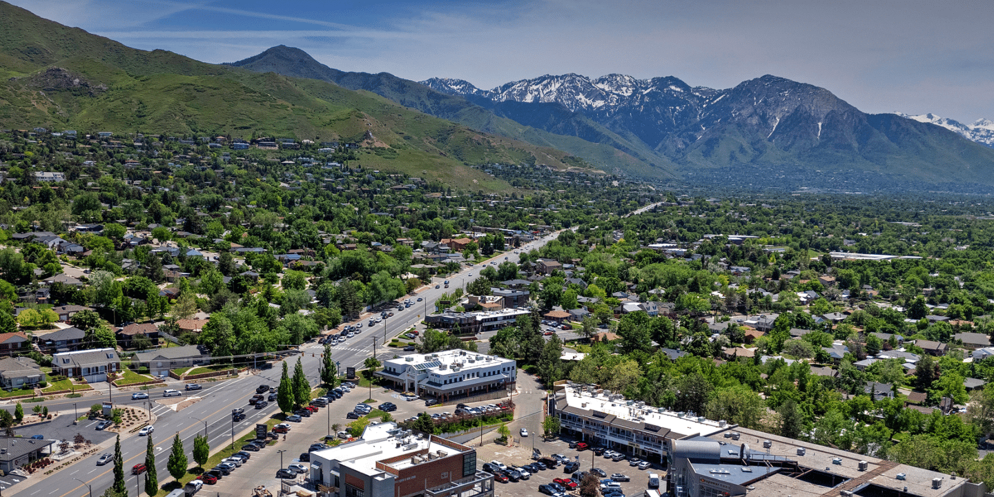 Yalecrest neighborhood in Salt Lake City Utah